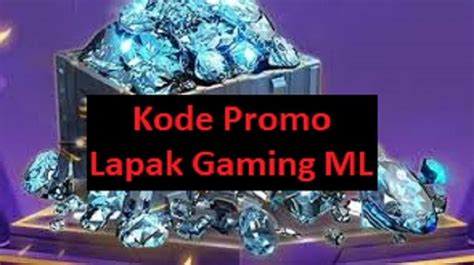 kode promo lapak gaming ml